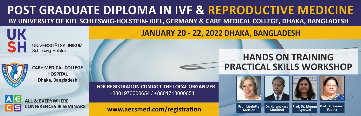 Web - Post Graduate Diploma in Ivf & Reproductive Medicine - January 20 - 22, 2022