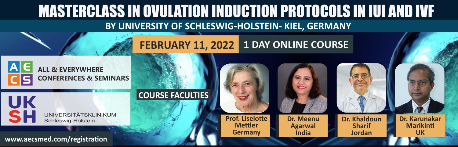 Web - Masterclass in Ovulation induction protocols in IUI and IVF - February 11, 2022