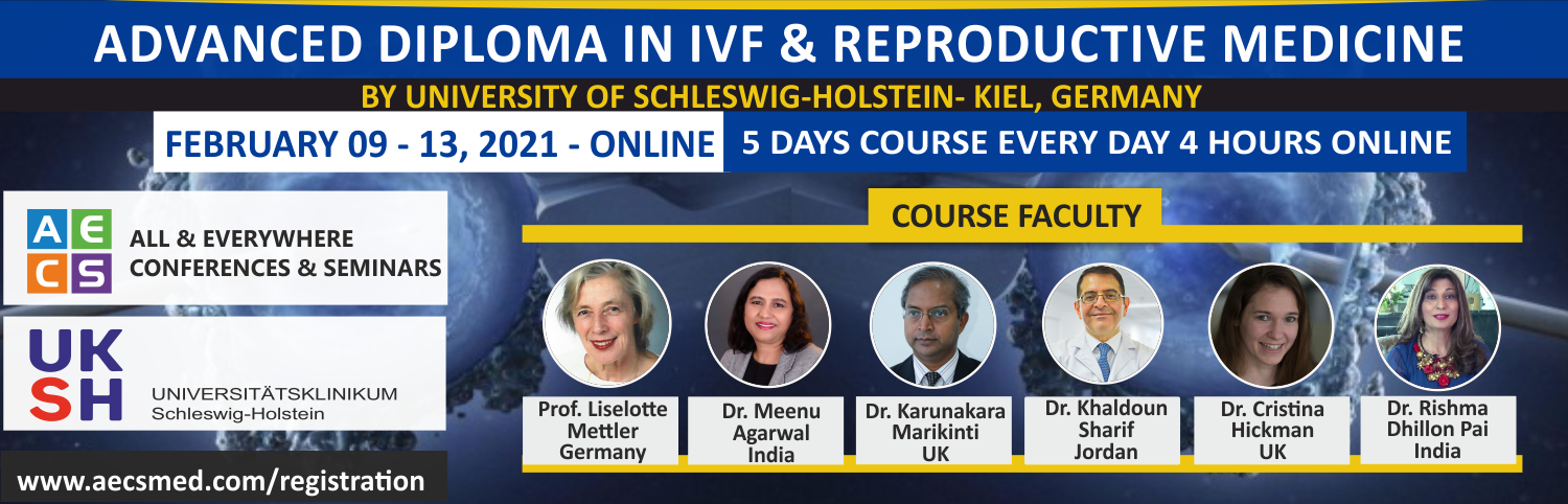 Web - Advanced Diploma in ART and Reproductive Medicine - February 09 - 13, 2022