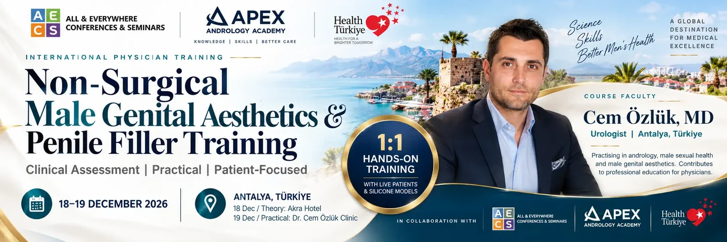 Non-Surgical Male Genital Aesthetics & Penile Filler Training – Antalya